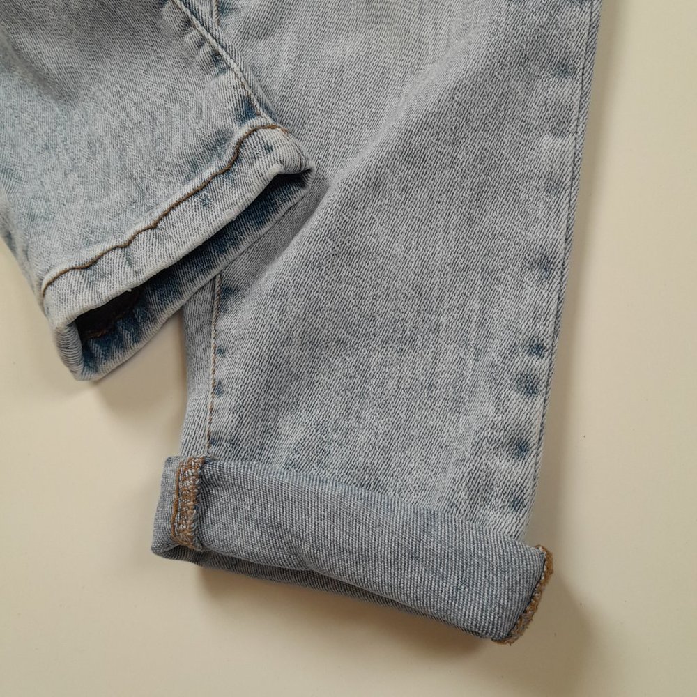 ZARA Kids Balloon Fit Comfy Bleach Wash Jeans - Picture 9 of 17
